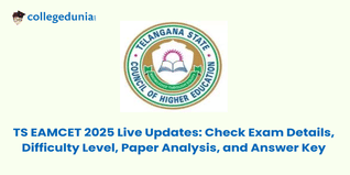 TS EAMCET 2025 Live Updates: May 4 Exam Ongoing, Check Paper Analysis and Question Paper